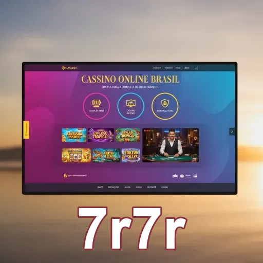 Jogador utilizando o app 7r7r, aproveitando serviços VIP